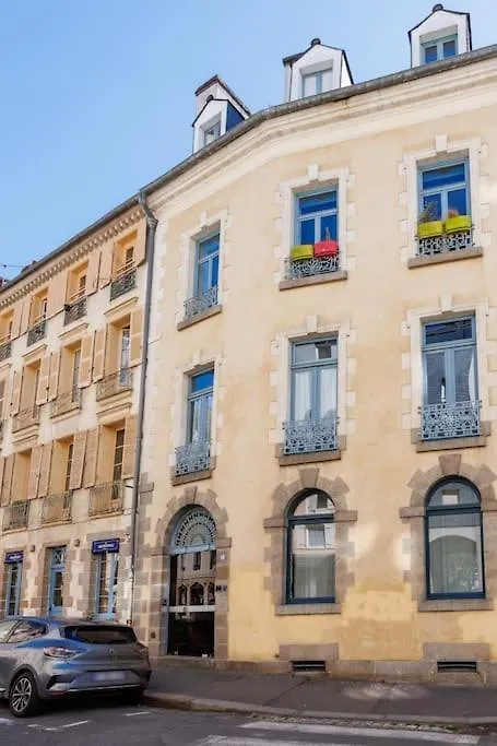 Apartament Studio Cathedrale Saint-Pierre Rennes